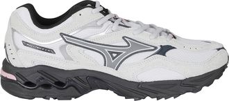 Mizuno White Wave Mustang LS Oversized Mesh Low-Top Sneakers