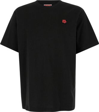 Kenzo Black Logo Patch T-Shirt
