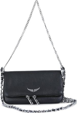 Zadig&Voltaire Mini Rock Leather Clutch Bag