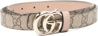 Gucci Beige Logo Reversible Belt