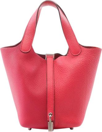 Herm&egrave;s Pre-owned Hermes Clemence Picotin Lock 18 Ladies EW0X7PM0L6IUQ5TY