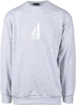 Cesare Paciotti Vests - Heren - Sweatshirts - Grijs - XL - Katoen - Hoodies & sweatvesten