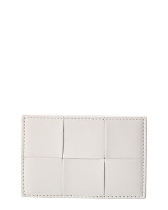 Bottega Veneta Cassette Maxi Intrecciato Leather Card Case