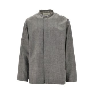 STUDIO NICHOLSON Karst Tropical Wool shirt Man XL
