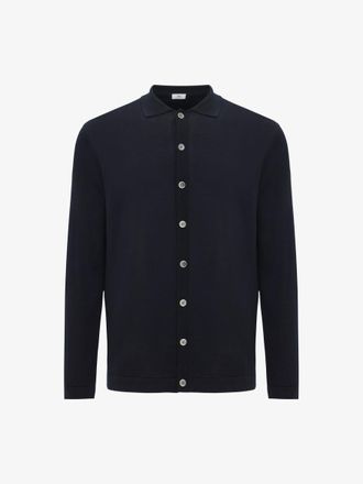 Gentiluomo Gebreid Vest | Donkerblauw