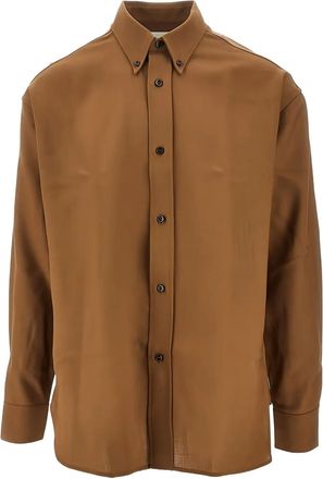 STUDIO NICHOLSON Camicia Jude - Marrone