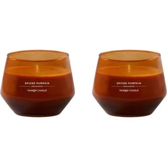 Yankee Candle Company Spiced Pumpkin Studio Candle with Essential Oils, Set of 2 in Orange at Nordstrom