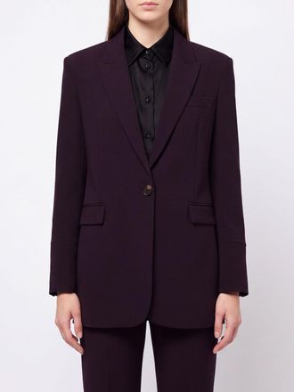 Pinko Blazer monopetto corto in misto viscosa con chiusura a un bottone