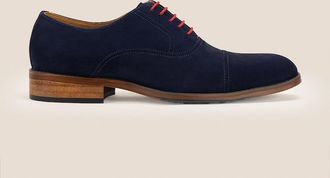 Oswin Hyde Mens Elise Navy Suede - Size: 10