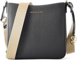 Michael Kors Black Canvas Crossbody Womens Bag