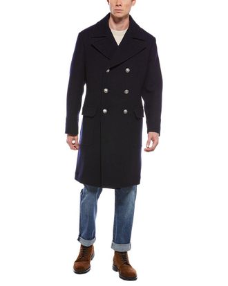 Brunello Cucinelli Wool & Cashmere-Blend Coat