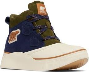 Sorel Out N About IV Classic Waterproof Duck Boot in Dark Midnight/Honey White at Nordstrom Rack, Size 6.5