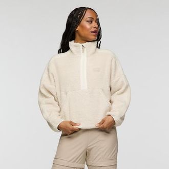 Cotopaxi Bacano Fleece Pullover - Womens in Cream And Bone at Nordstrom, Size X-Large