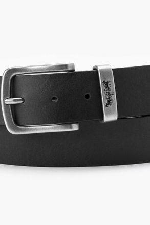 Levi's Cintur&oacute;n Metal Two Horse Keeper - Hombre - 100 - Negro / Regular Black
