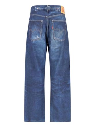 Junya Watanabe Mens Jeans Blue Linen