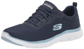 Skechers Flex Appeal 4.0 Bril Womens Trainers Navy 4 UK