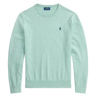 Polo Ralph Lauren Slim-Fit Textured Cotton Jumper, Size X-Large
