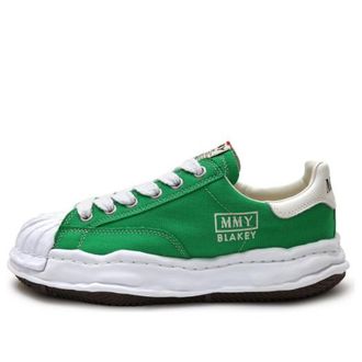 Miharayasuhiro BLAKEY OG Sole Canvas Low-top Sneaker Green A08FW735-GRN