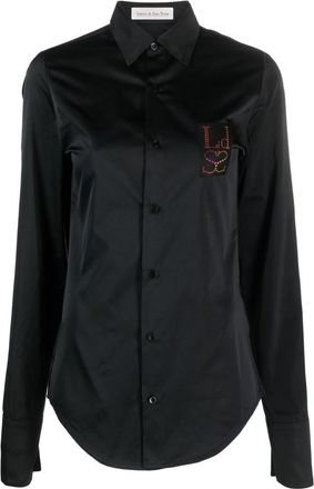 Ludovic de Saint Sernin Logo Denim Shirt