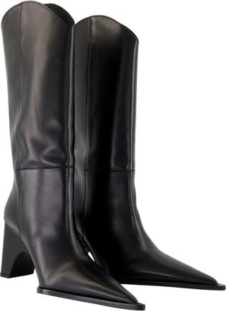 Coperni Womens Ankle Boot Black Calfskin