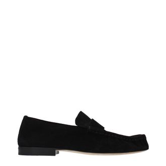 The Row Le donne in filas Mocassini Scamosciati Neri