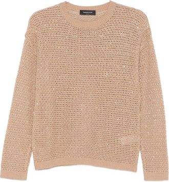 Fabiana Filippi Jersey con cuello redondo