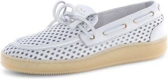Voile Blanche Olivia Wind Boat Shoe in White at Nordstrom, Size 12Us