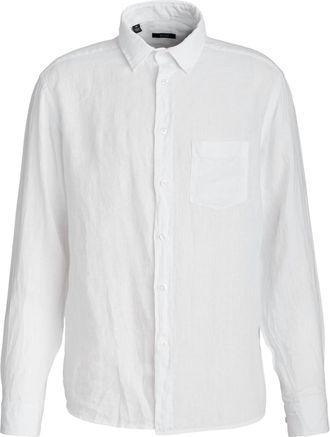 Benson Miami Linen Shirt In White
