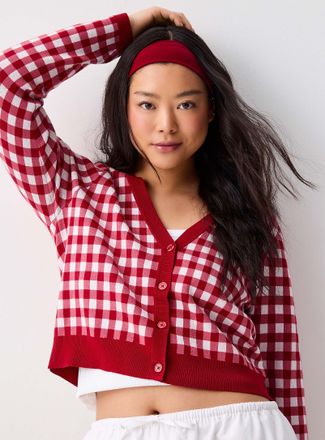 Twik Womens Summer pattern jacquard Cardigan Sweater