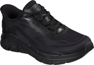 Skechers Relaxed Fit Flex Zayder Textiel Heren Zwarte Mesh/Synthetische Sneakers