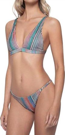 PQ Swim Nirvana Adjustable Teeny Bottom In Multi