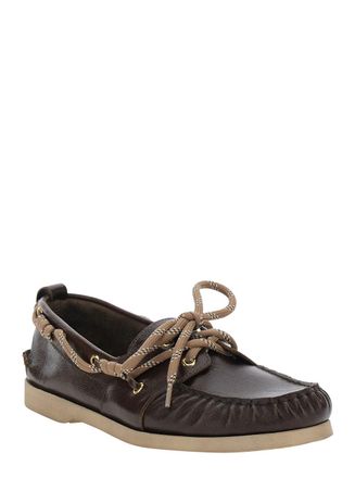 Golden Goose Cow Leather Moccasins - Brown