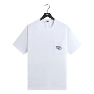 Kith x Back to the Future Blueprint Standard Crispy Pocket T-Shirt White KHM030055-101