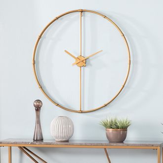 SEI Duzen Large Metal Clock