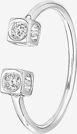 Dinh Van Ring aus Weissgold Le Cube Diamant