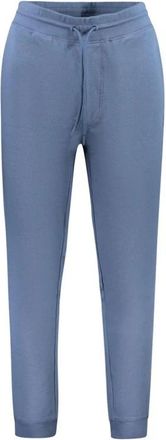HUGO BOSS Klassieke Katoenen Broek - Heren - Broeken - Blauw - Maat: XL Katoen