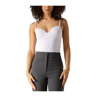 Ibana Eden Top - Dames - Tops - Wit - Maat: XS