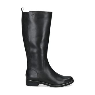 Caprice Lange Laarzen - Dames - Hoge Laarzen - Zwart - 37 EU - Leer - Schoenen