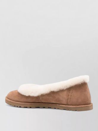 UGG suede leather ballerina flats