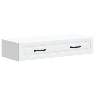 vidaXL Mesa Lateral Montada En La Pared 87,5 X 34,5 X 17 Cm Vidaxl