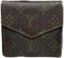 Louis Vuitton Pre-owned Wallets, female, Brown, Size: ONE SIZE Pre-owned Vintage Canvas Wallet