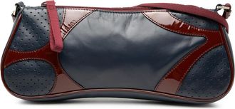 Prada Pre-owned Prada Patent Trimmed Vitello Drive Crossbody Ladies ZC4S12LD4911AZ35
