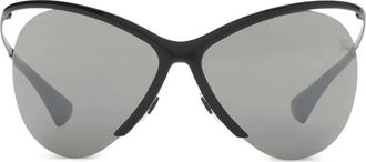 Burberry Sunglasses Zonnebril met piloten montuur - Zwart