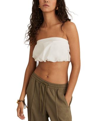 Reiss Safiyya Cropped Top