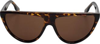 Karl Lagerfeld Cat-eye Zonnebrillen - Dames - Zonnebrillen - Bruin - ONE Size - Leer - Accessoires