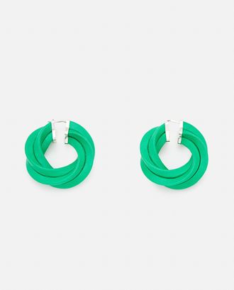 Bottega Veneta Orecchini A Cherchio Twist