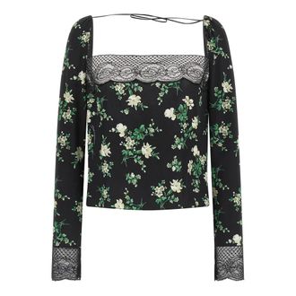Dolce & Gabbana Overhemden, Dames, Zwart, M, Tops