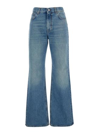 Haikure Blue Flared High Rise Jeans