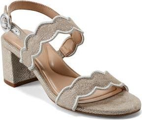 Easy Spirit Daana Slingback Sandal in Metallic Silver at Nordstrom Rack, Size 6.5