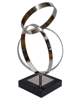 A&B Home Discontinued A&B Home Twinings Ring Statuary With Marble Base